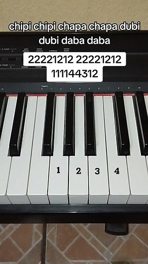 20K views · 142 reactions | chipi chipi chapa chapa dubi dubi daba daba | Piano Tutorial | Ponchopiano | Facebook