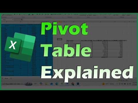 How to Summarize Data Using Pivot Table in Excel | MS Excel Pivot Table Explained | @LeonsBD