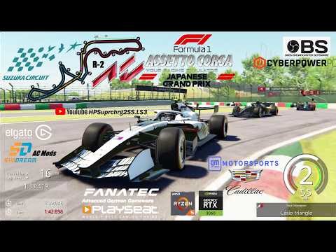 R2 Assetto Corsa F1 Team Cadillac @Suzuka Circuit JAPAN Grand Prix 03 28 2026 SimDriver HPSuprchrg2S