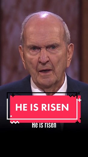 🗣: #RussellMNelson • Christ Is Risen; Faith in Him Will Move Mountains (Apr’21) Russell M. Nelson—#DeclareMyWord #BecauseOfHim #JesusChrist #Resurrection #Easter #HeIsRisen #ChurchOfJesusChrist