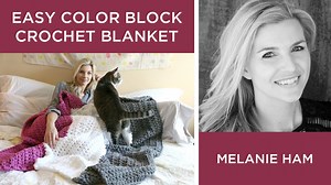 Cuddle up in this cozy chic blanket! Step-by-step instructions: http://bit.ly/AmpMHBlanket | Kin