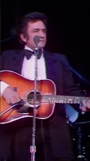 “Folsom Prison Blues” from Johnny Cash’s 1979 Las Vegas Concert.