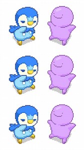 3.4K views · 27 reactions | Piplup y Ditto Pixelart  #pokemon #pokemoncommunity #pixelart #piplup #ditto | Club Pokémon | Facebook