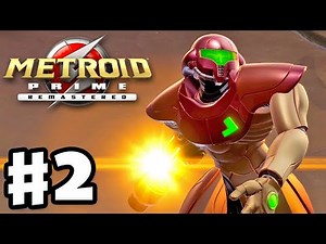 Metroid Prime Remastered - Gameplay Part 2 - Missile Launcher and Morph Ball!