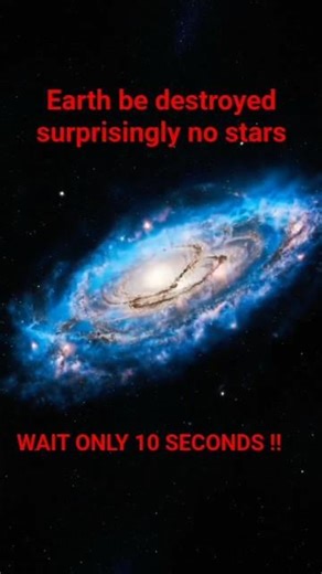 Two Galaxies Collide! Will Earth Survive? | Space Explained in 47 Seconds #Astronomy #facts #shorts