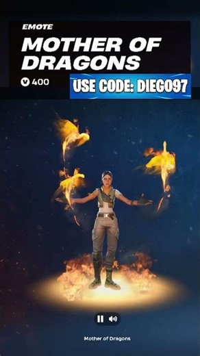 Mother of Dragons Fortnite Emote GAME OF THRONES in FORTNITE
