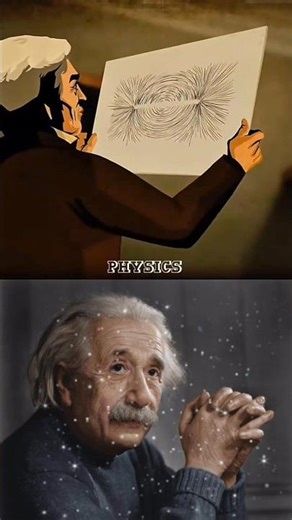 Magnetic Powder Test #physics #with #alberteinstein