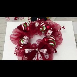 18K views · 124 reactions | Deco Mesh Wreath Tutorial | Inspirations Wholesale | Facebook