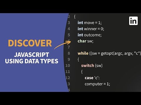 JavaScript Tutorial - Using data types