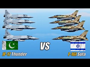 4 Israeli F-16I Sufa vs 4 Pakistan JF-17 Thunder - DCS WORLD
