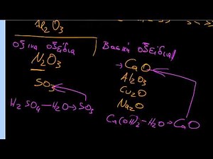 13 Οξείδια και άλατα