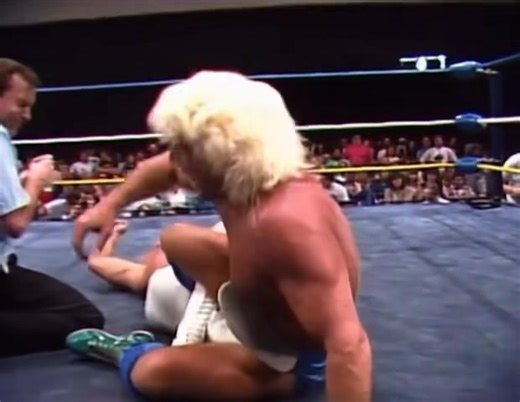 On May 7, 1989 WrestleWar 1989: Music City Showdown, produced by World Championship Wrestling (WCW) under the National Wrestling Alliance (NWA) banner, took place at the Nashville Municipal Auditorium in Nashville, Tennessee. The 7th match of the event featured Ricky Steamboat defending the NWA World Heavyweight Championship against Ric Flair. Terry Funk, Pat O'Connor and Lou Thesz were the special judges in the match in case the match went to the full 1-hour time limit. After the match, Flair s