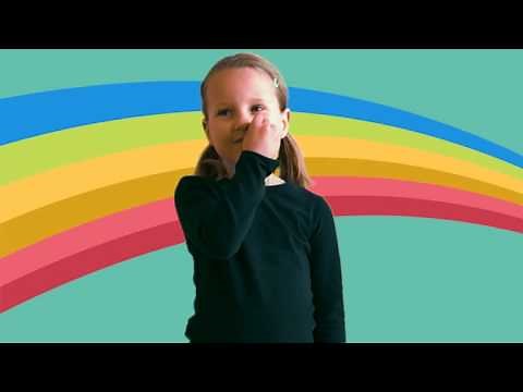 Flower in Sign Language, ASL Dictionary for kids