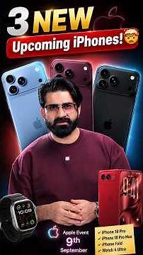 3 NEW iPhones Coming! 🤯 iPhone 18 Pro, 18 Pro Max & Fold