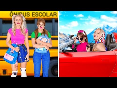 VOCÊ CRIANÇA VS VOCÊ ADOLESCENTE || Situações Engraçadas na Escola, por 123 GO!