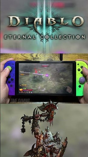 Diablo 3 Nintendo Switch OLED Gameplay - Barbarian Rift 3