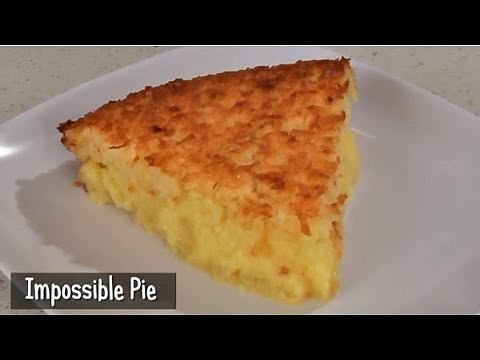 Impossible Pie Recipe