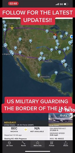 . . . . #skytracker #skywatch #navy #airforce #war #ww3 #ukraine #russia #china #chinaballoon #spyplane #uav #predatormissile #drone #airplane #spaceplane #spaceship #ufo #alien #aliensighting #aircraftcarrier #location #military #aircraft #airforce1 #biden #plane #planefinder #planetracker #aviation #flighttracker #avgeek #avdaily #trump
