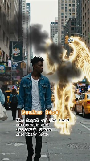Psalms 34:8 The Angel of the Lord protects those who fear HIM #faith #jesus