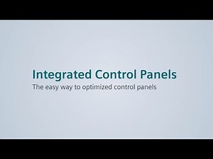 Integrated Control Panels - Holistic support for the control panel