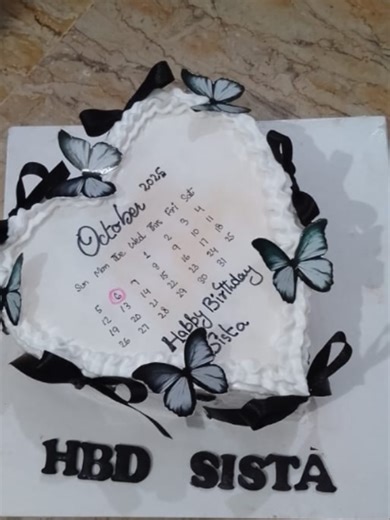 Stunning Fire Cake for Anniversaries and Birthdays