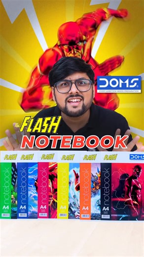 Student Yard | Doms Flash Notebooks are Very Unique and High Quality ! Follow @studentyard for more! #reel #viral #reelitfeelit #tranding #reelkarofeelkaro | Instagram
