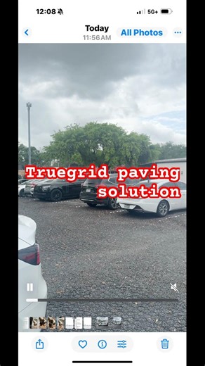 Truegrid paving solution for when concrete is a No No!