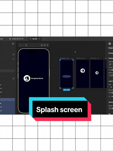 Tutorial Splash Screen Design Using Figma