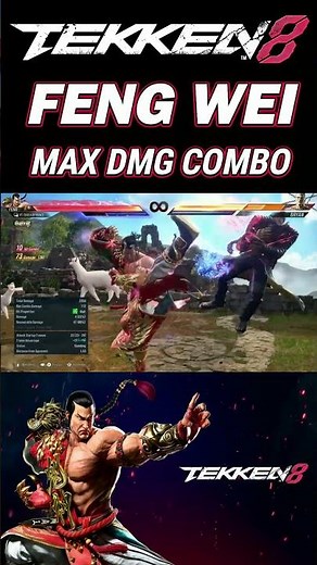 Feng Season 3 Breakdown Combo – Everything You Need to Know #tekken8season3 #fengwei #tekken8#shorts