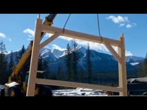 Timber Frame Basics #timberframe #bclogschool #timberframecourses #partsofatimberframe #logandtimber