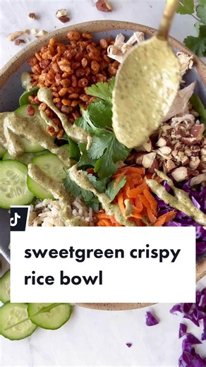 How to Make Sweetgreen Crispy Rice Bowl