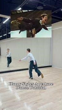 Dancing starts at 3:45. Harry Styles Aperture Dance Tutorial #harrystyles #aperture #dancetutorial