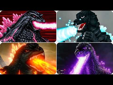 Evolution of Godzilla's Atomic Breath in Video Games (1984-2027)