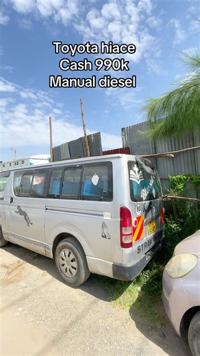 Toyota Hiace for Sale: Clean Manual Diesel Vehicle