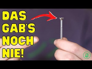 Kein ABBRECHEN, WACKELN, RUNDDREHEN mehr: Das ist die BESTE SCHRAUBE der Welt! | Jonas Winkler