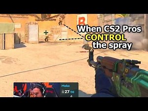 When CS2 Pros CONTROL the spray!