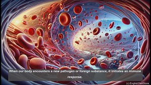Primary immune response in biology
