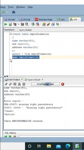 Sql | Pl/Sql | oracle| coding