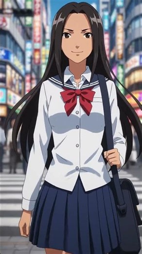 Anime girl walk ❤️‍🩹 #viral #drawing