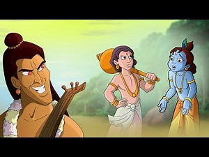 Krishna The Great- नारद मुनि की चाल | Adventure Videos For Kids | Hindi Cartoon For Kids