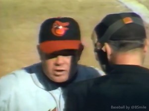 Today In 1969: New York #Mets pitcher Tom Seaver is on the mound as Baltimore #Orioles manager Earl Weaver is ejected for arguing in Game 4 of the World Series at Shea Stadium! #MLB #LGM #Baseball #Postseason | Baseball by BSmile