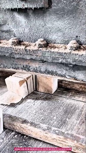 Hydraulic Stone Splitting Machine with 80–150 Ton Force and Output up to 400 Blocks per Hour