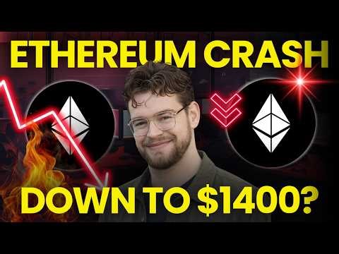 Ethereum CRASH To $1400 Confirmed?