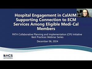 PATH Collaborative Planning & Implementation (CPI) Initiative Best Practices Webinar - Dec. 6, 2024