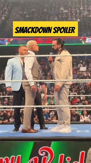 #Smackdown Spoiler 26 December . #wwe