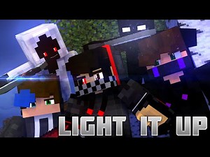 🎶 "Light It Up" 💜 A Minecraft Music Video [ Minecraft Animation ]