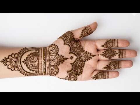 Front hand easy mehndi design | simple stylish mehndi design | new mehandi design | mehndi | mehandi