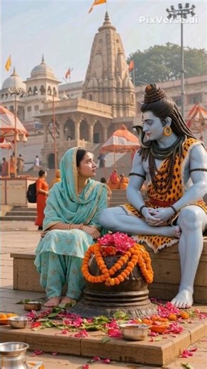 Har Har Mahadev! #ShivaParvati #DivineLove #Mahadev