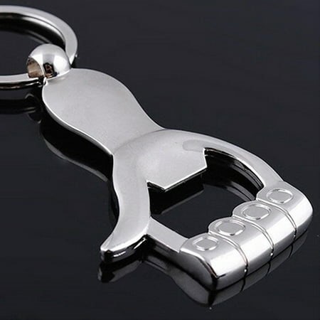 Cheers Silver Color Thumb Up Hand Keychain Key Ring Beer Bottle Opener Key Chain Gift - Walmart.ca