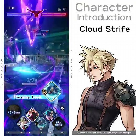 Dissidia Duellum Final Fantasy Character Introduction: Cloud Strife